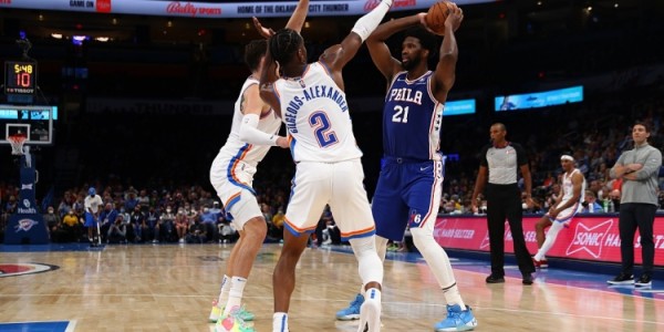 乐鱼vip注册-肯扬·马丁：哈登和恩比德是造犯规的大师 现在SGA也加入进来