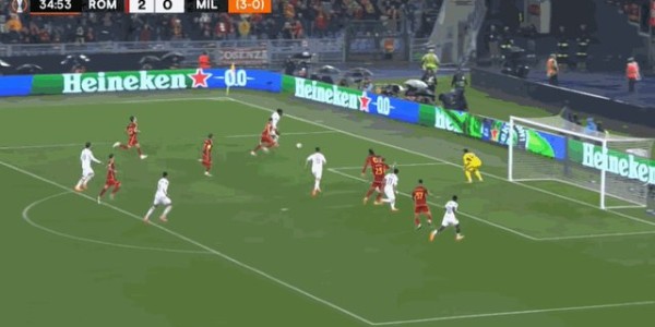 乐鱼体育下载-【欧联】十人罗马主场2比1战胜米兰，总比分3比1晋级